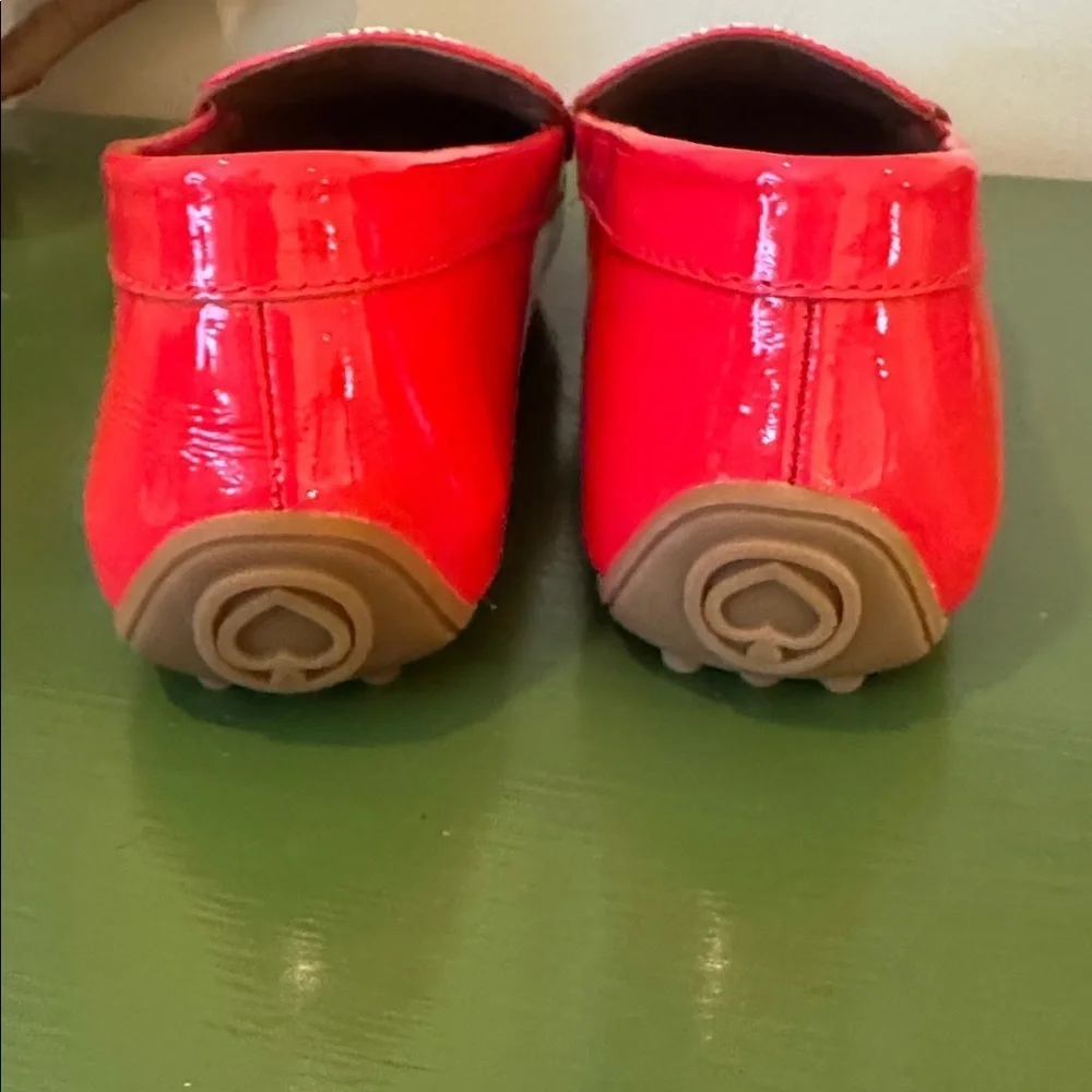 Kate Spade ♠️ New York NWOT coral deck loafers
